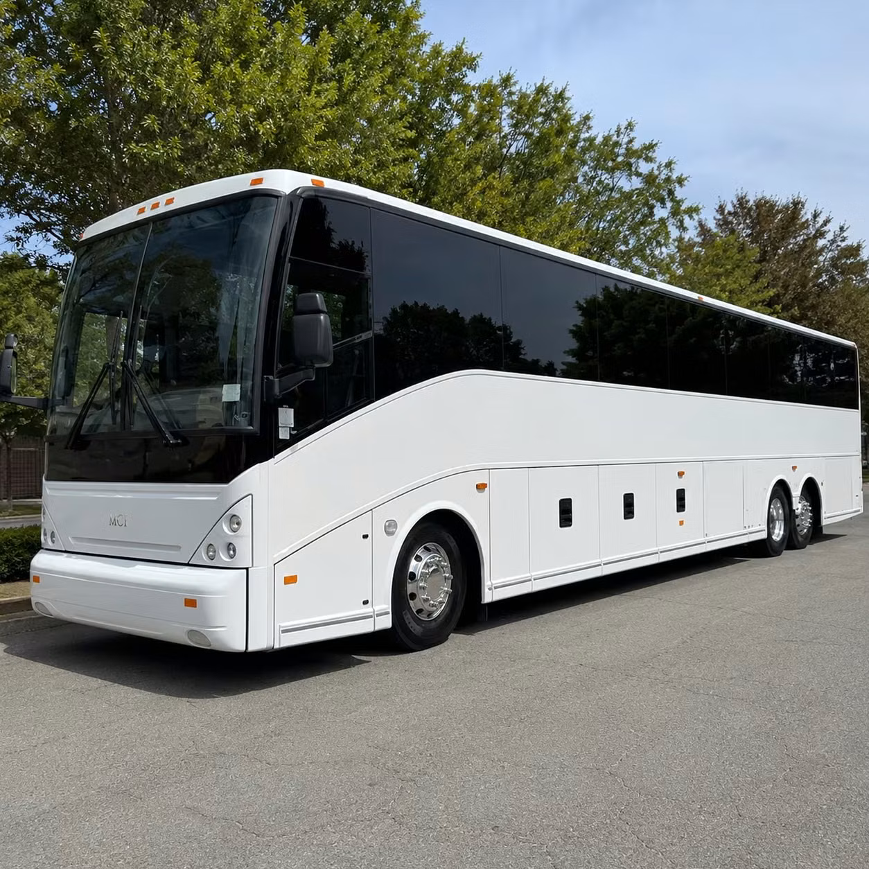 56 passenger charter bus