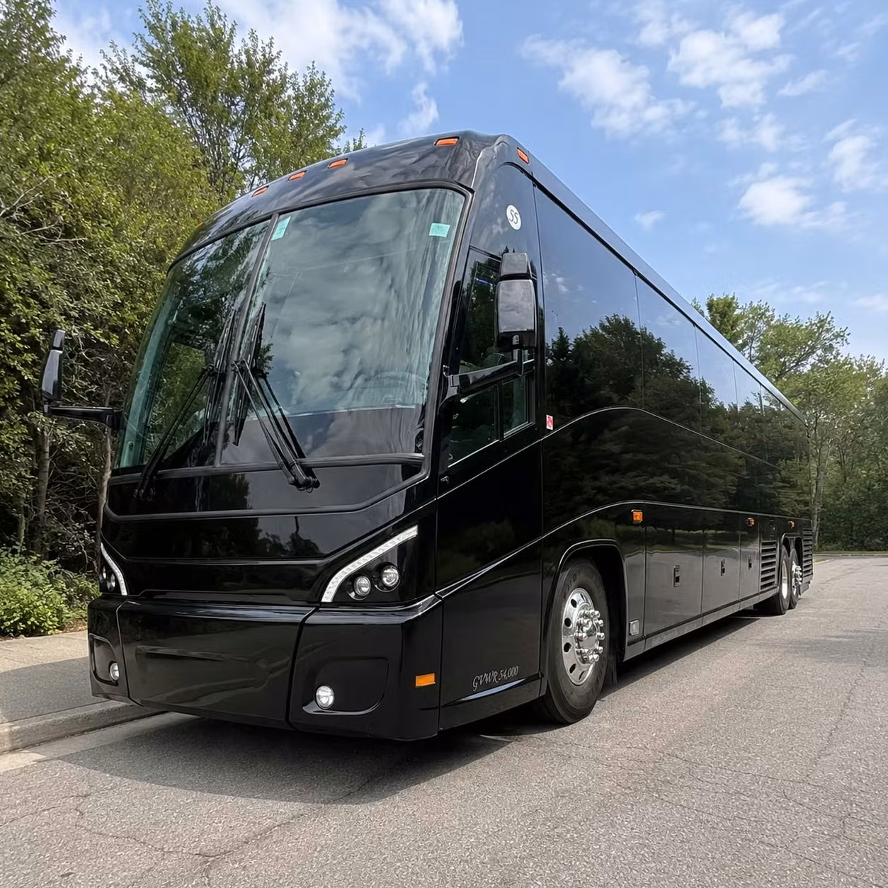 charter bus shuttles for tinker air force base personnel in oklahoma city