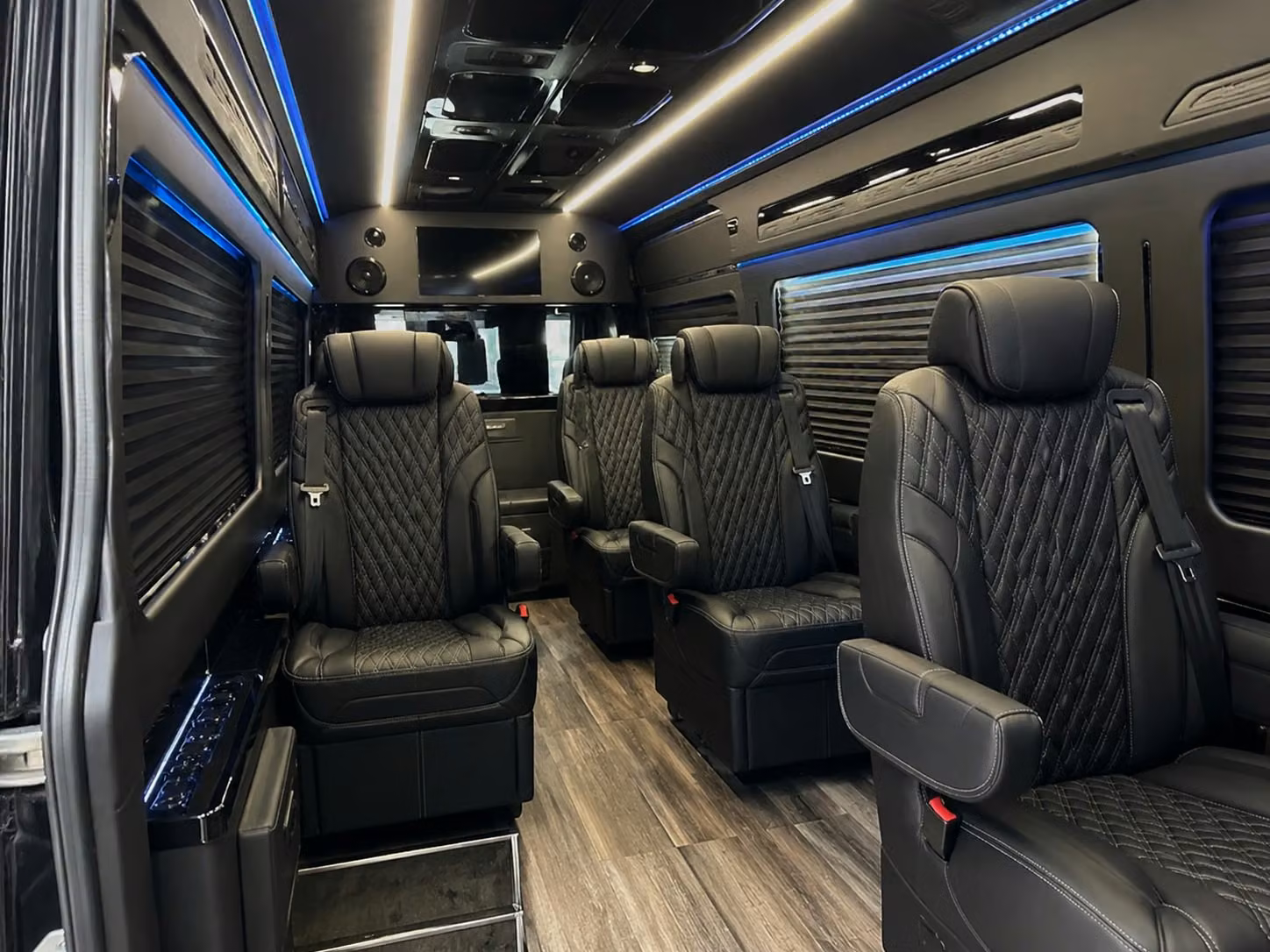 sprinter van with driver interior