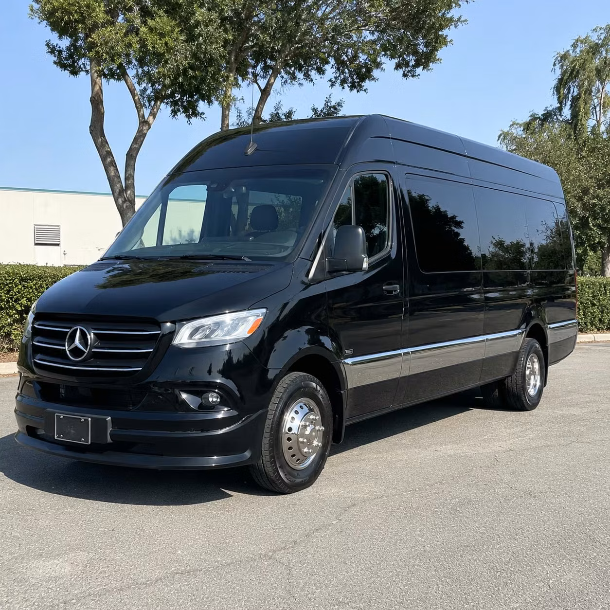 sprinter van with driver